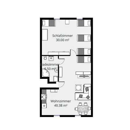Apartment Working And Living